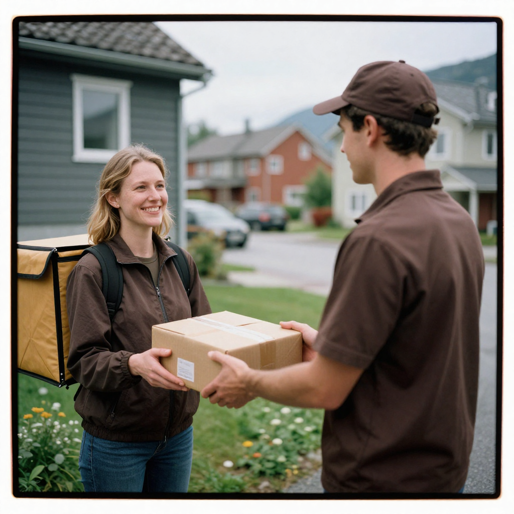 Leveringsprosess Gracefuluodepart